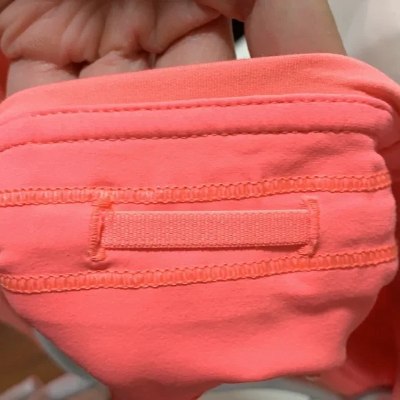 Lululemon Final Lap Short 2.5” - Pop Orange Sz 4 - Picture 9 of 11